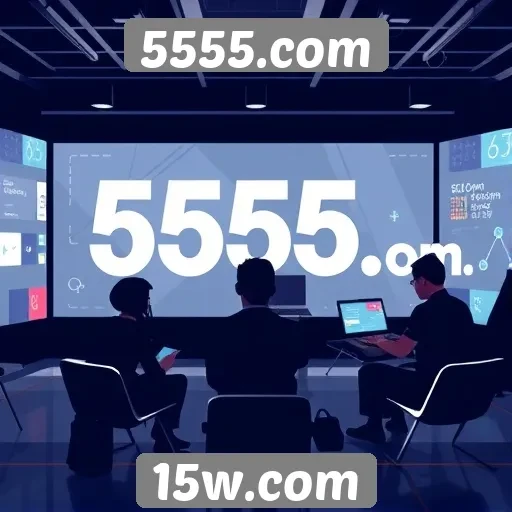 Interação dos usuários no site 5555.com